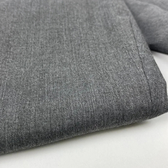 Gray mid rise slacks trouser straight leg formal office dress pants size6 - Picture 4 of 14